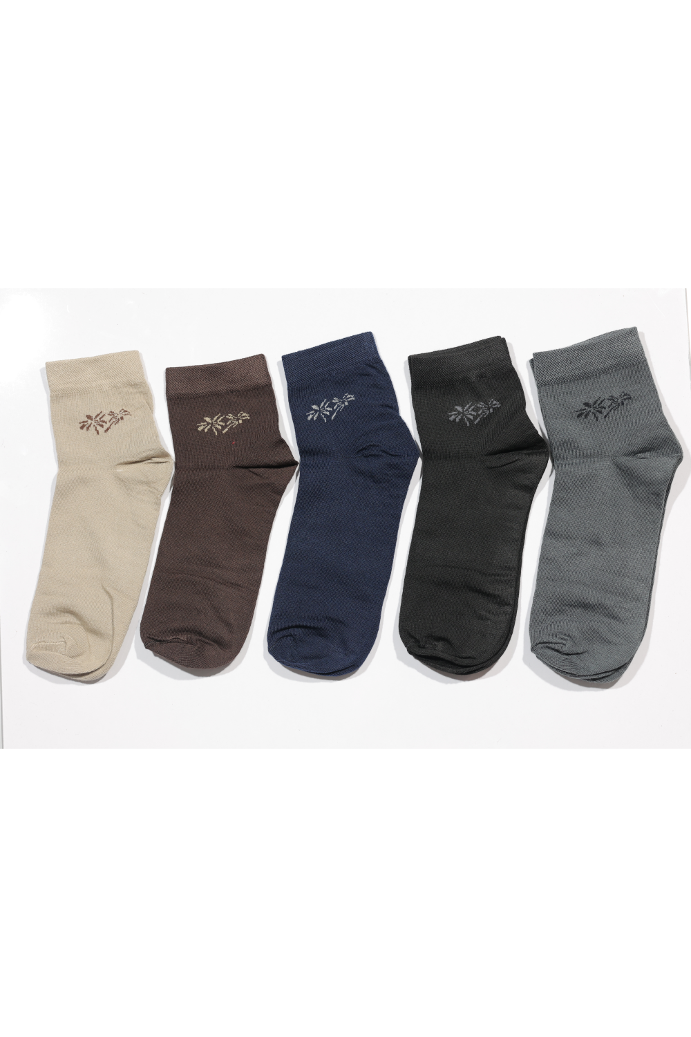 Pack of 5 Ankle Prism Assorted Socks for Men