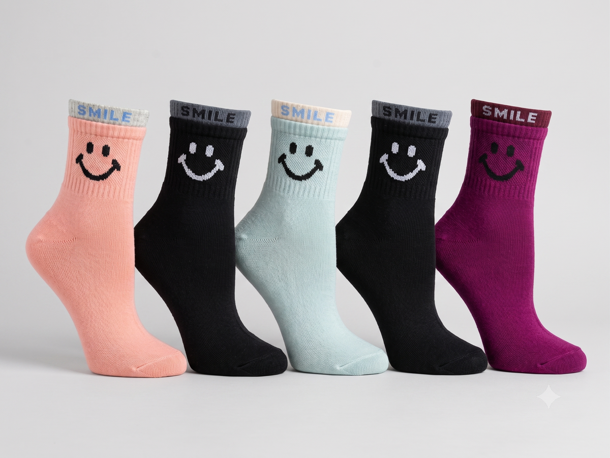 Rodimachine Casual Cotton Ankle Length Socks Set