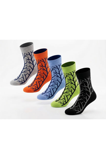 Pack of 5 LightStrike Full Length socks for men