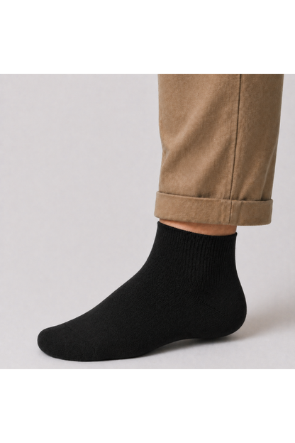 Pack of 5 Black Socks Ankle For Men