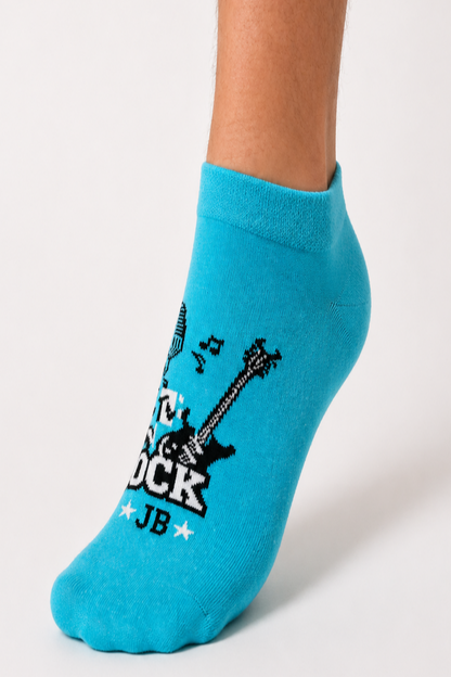 Pack of 5 Rockstar Ankle Socks for Men